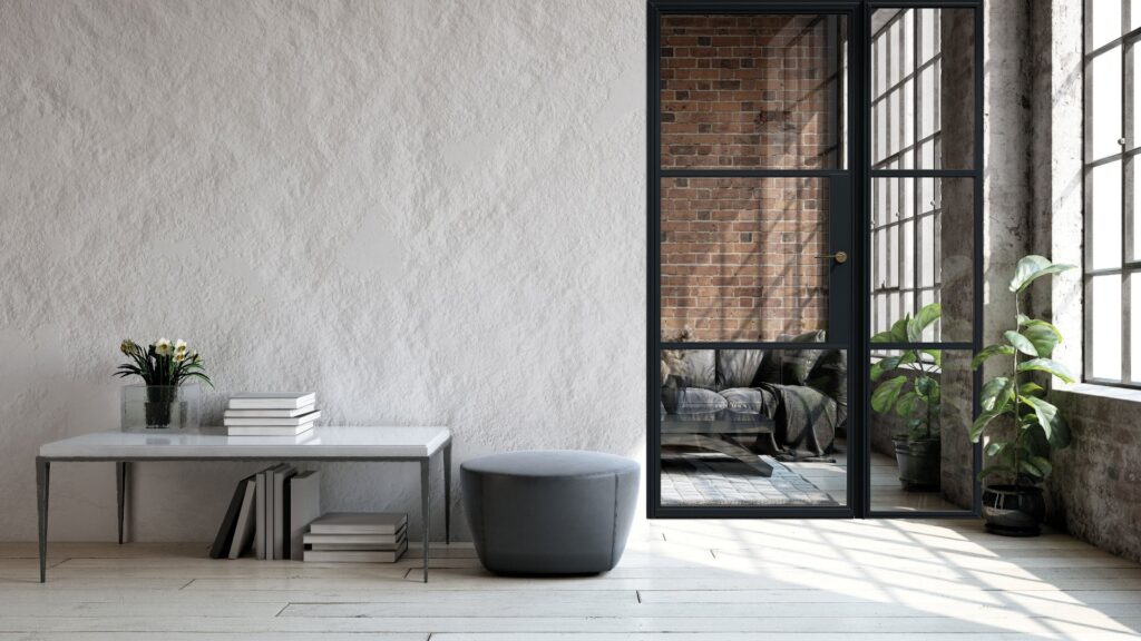 aluminium internal door
